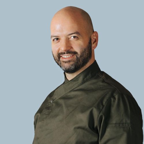Portrait of chef Justin Horne.